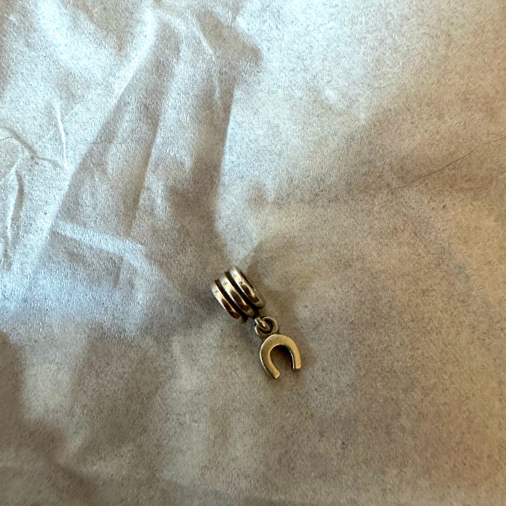 Pandora lucky horse shoe charm